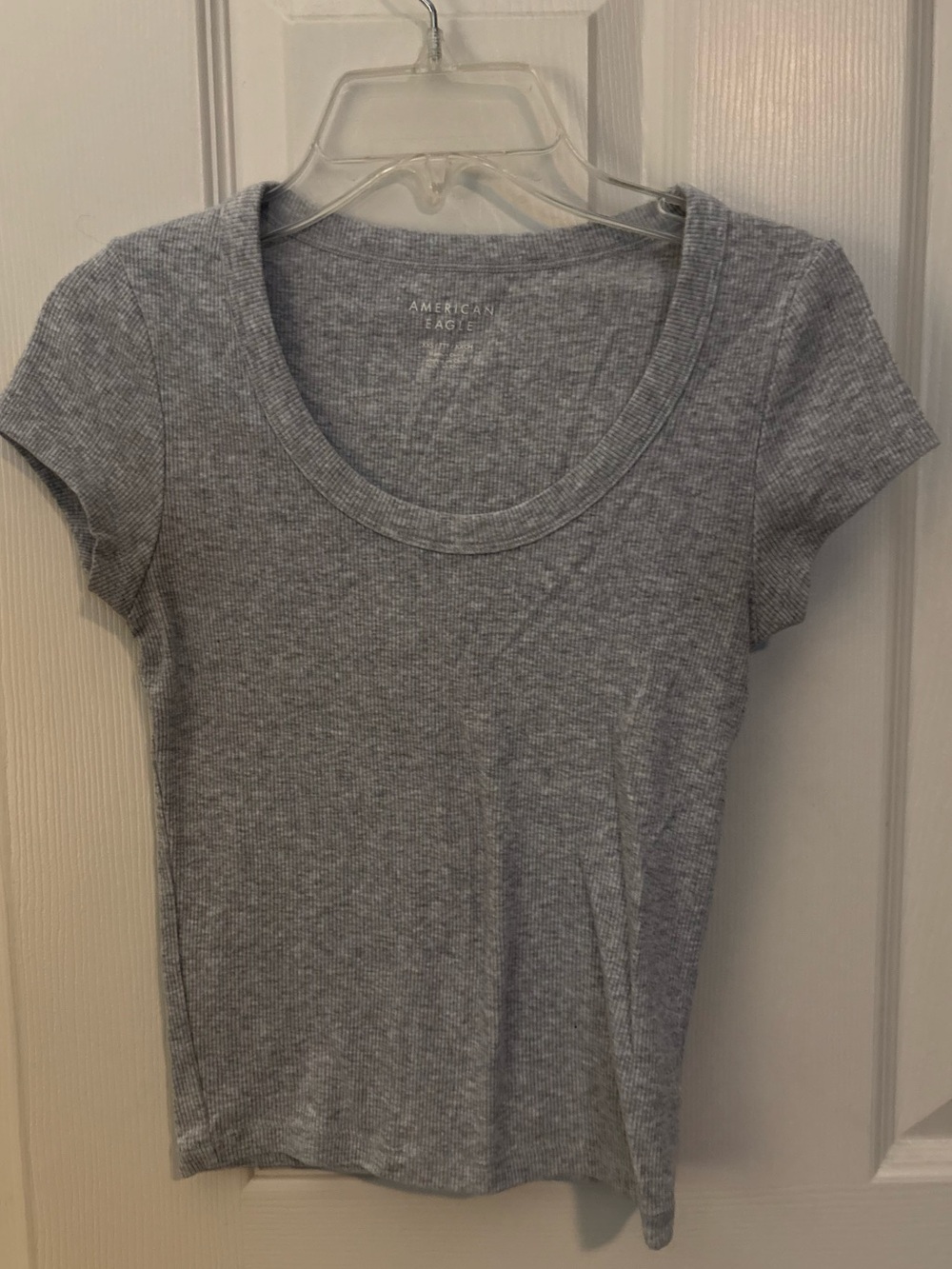 American Eagle ribbed baby tee XXS